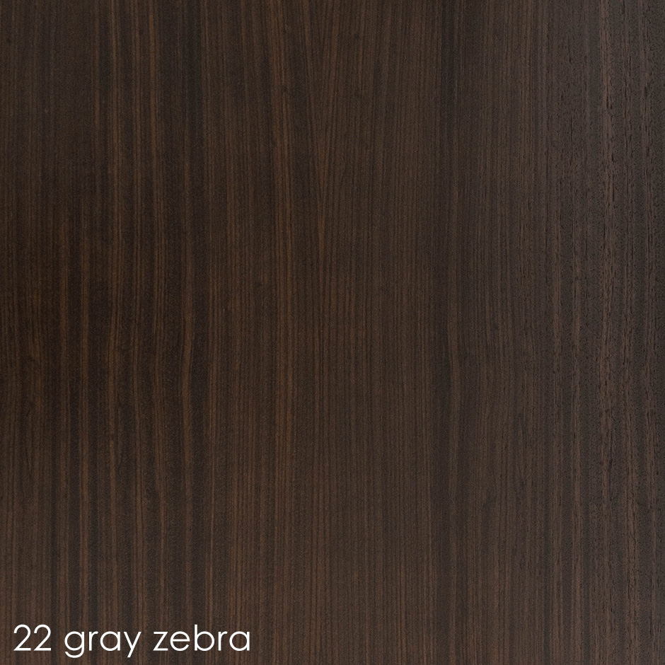 22 - gray zebra stain
